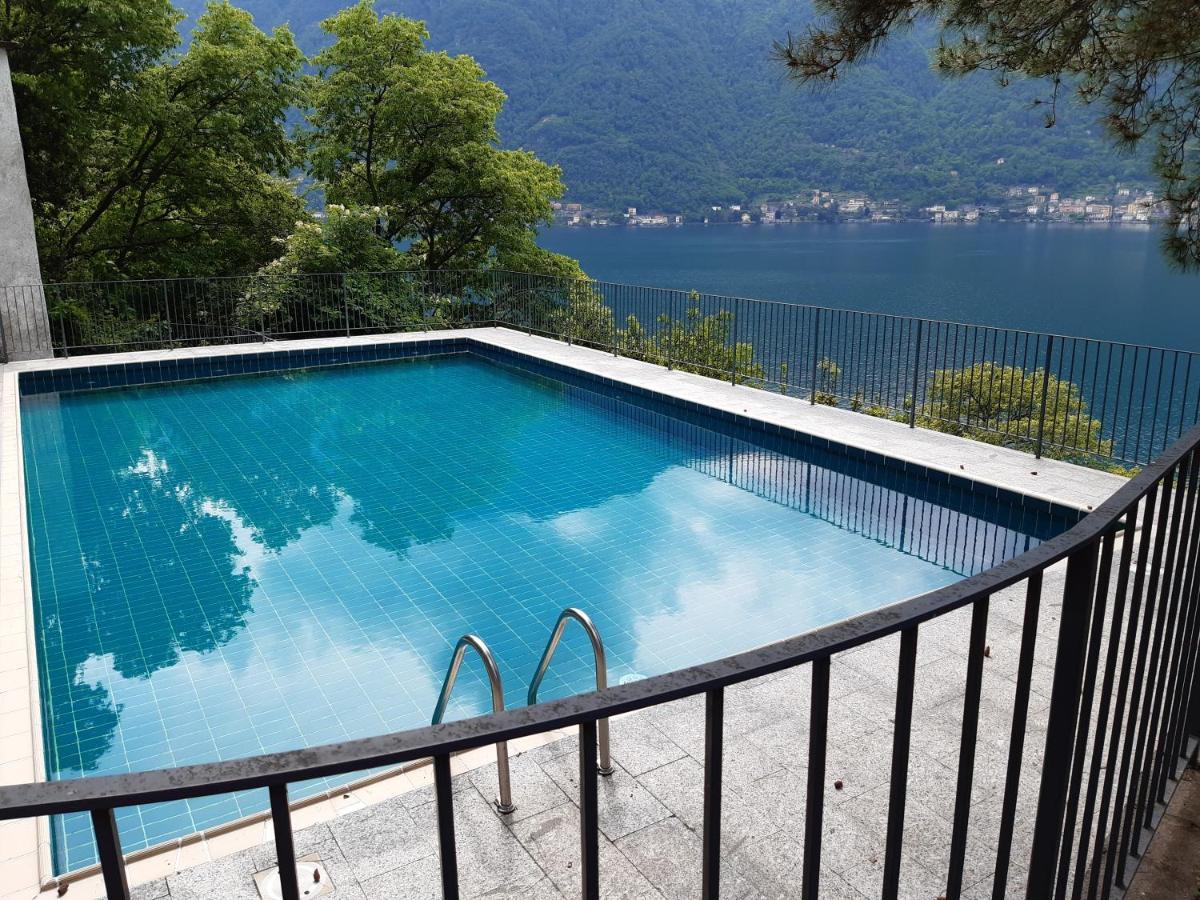 Casa Con Vista Lago A Нессо Экстерьер фото
